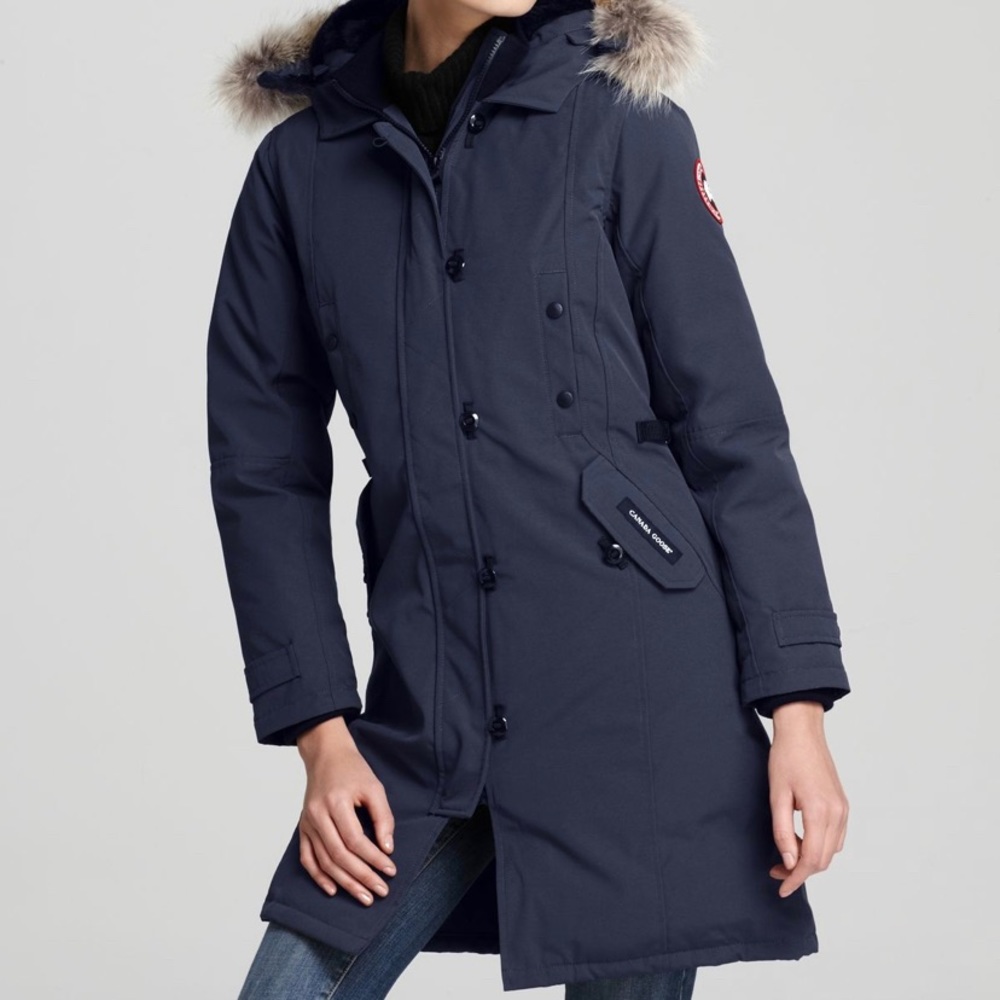 Canda Goose Navy Kensington Parka